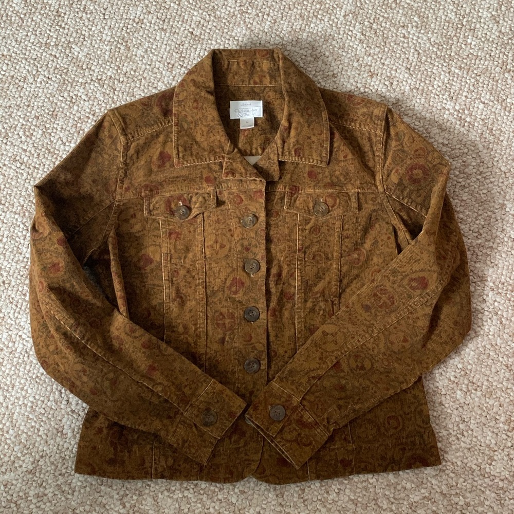 Corduroy jacket